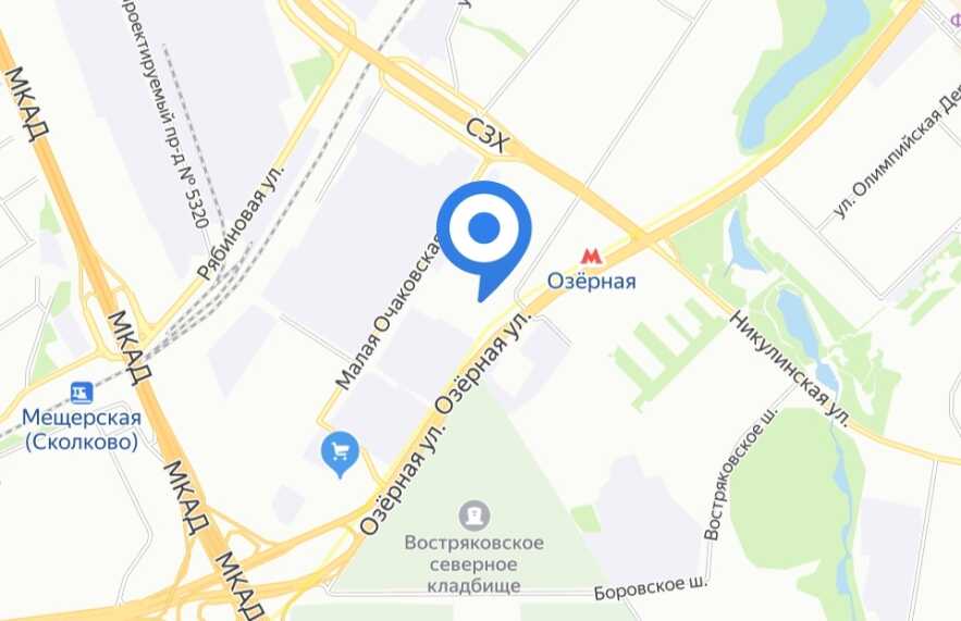 Обложка объекта "в Очаково-Матвеевском"