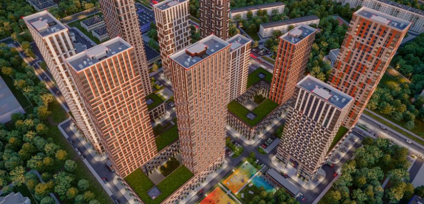 Так выглядит Жилой комплекс Level Амурская (Левел Амурская) - #805616137