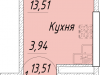 Схема квартиры в проекте "Авиатор"- #875333375