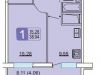 Схема квартиры в проекте "Центральный"- #1498390106