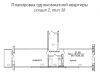 Схема квартиры в проекте "Дедовский"- #1512756387