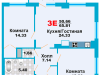 Схема квартиры в проекте "Город счастья"- #1202812979