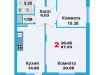 Схема квартиры в проекте "Город счастья"- #602920686