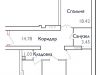 Схема квартиры в проекте "Истомкино парк"- #1978466927