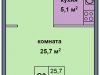 Схема квартиры в проекте "Малая Истра"- #759724675