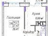 Схема квартиры в проекте "Олимп 2"- #1621440677