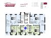 Схема квартиры в проекте "Поколение"- #1559982739