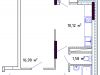 Схема квартиры в проекте "Саввинские пруды"- #1432667574