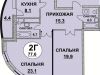 Схема квартиры в проекте "Стрелецкий"- #775417066