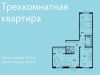 Схема квартиры в проекте "Варшавское шоссе 141"- #1433512030